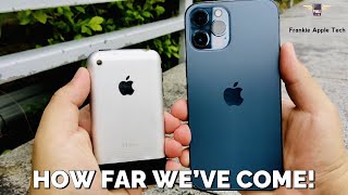 iPhone 12 Pro Max vs iPhone 2G - HOW FAR WE'VE COME!