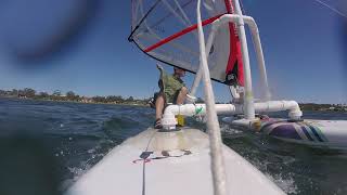 Windsurf catamaran