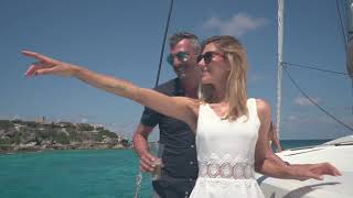 Sailing Cancun Catamaran Isla Mujeres 👉 Tour A Isla Mujeres En Catamaran Honest Video. Victoria Cat