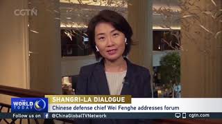 Live: Chinese State Councilor and Defense Minister Wei Fenghe at the 19th Shangri La Dialogue