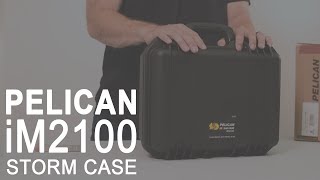 Pelican iM2100 Storm Case with Foam, Black