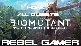 Biomutant - Honki: All Quests (#109) - XBOX SERIES X