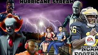 PS5 HURRICANE STREAM| STREAMING UNTIL WE LOSE POWER| COLLEGE 25 FOOTBALL