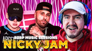 REACCIONANDO a BIZARRAP con NICKY JAM || BZRP Music Sessions #41