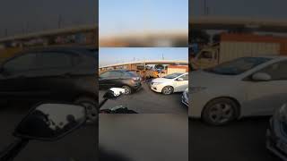 Tractor Highway Crazy Accident #accidentnews #crash #shorts #andrewtate #viral #trending