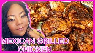 How To Make Mexican Styled Grilled Adobo - Pollo Adobado - Mexican Food