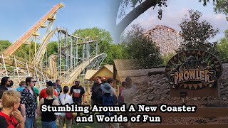 Joining the Buzzed Bars at Worlds of Fun for a Coaster Walkback and Exclusive Ride Time.