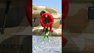 HULK BROTHERS SAVING FALLING SHE-HULK (GTA V SHORTS) | #Hulk | #GTA5 | #Shorts