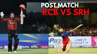 Review | RCB vs SRH | Head & Klaasen were too good Kohli, DK, & Faf |  Cricket Devotees | Hindi