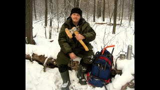 Про топор,и пару слов о валежнике