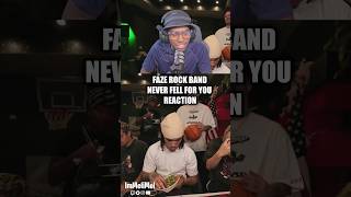 REACTING TO FAZE ROCK BAND - NEVER FELL FOR YOU