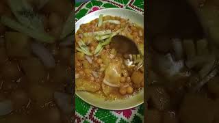 yellow peas curry with mutton fat/ghugni#shorts #viral