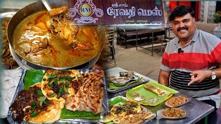 8 வகை SALEM SPECIAL குழம்புகளும் விதவிதமான கறி தோசைகளும் | Sai Revathi Mess, Salem