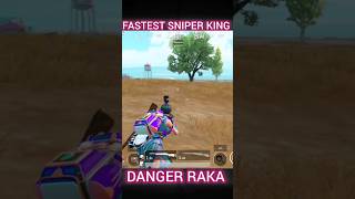 Trending song fastest sniper King 😈 DANGER RAKA. #shorts #trending #trendingshorts #shortfeed #bgmi