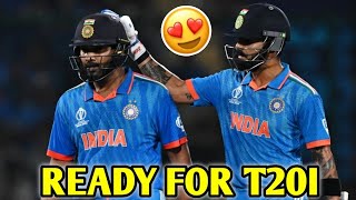 Will Virat And Rohit Back In T20 ? | Virat Kohli And Rohit Sharma | Cricbeast