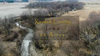 Keokuk County, Iowa 88 Acres For Sale