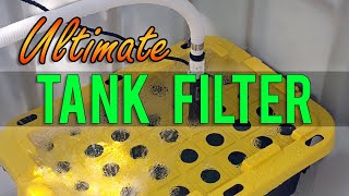 DIY Filter for Bait Tanks, Koi Ponds, Water Features | Protect Your Pump!