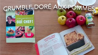 🍎CRUMBLE AUX POMMES Idée goûter rapide 👨‍🍳