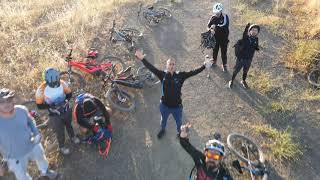 Reseda, cliff ride with the boyz!