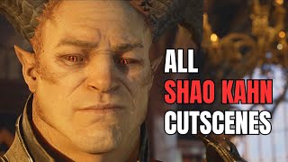 Mortal Kombat 1 ALL SHAO KAHN - GENERAL SHAO Character Cutscenes (Ike Amadi)