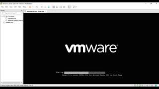 Windows Server 2008  Data center installation in VMware