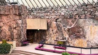 Finland Temppeliaukio, Rock Church, 암석교회