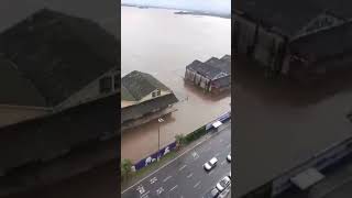 Enchente no Centro de Porto Alegre - Muita água 27.09.23 #enchente