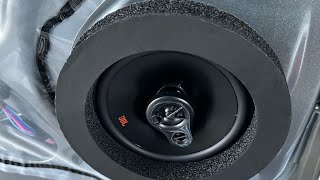 JBL Speaker upgrade on Mitsubishi Mirage 2023