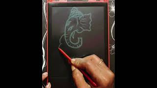 Lord Ganesha drawing with letter G/Lord Ganesha drawing easy/How to draw Lord Ganesha with G letter