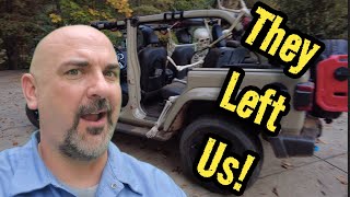 Halloween Off Road in a Jeep Wrangler 4xe