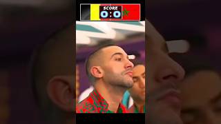 Morocco Stuns the World🔥 🇲🇦 Incredible Victory Over Belgium 🇧🇪 - MUST WATCH Celebration #shorts