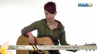 How to Play G Minor 6 Chord in Open G Tuning on Guitar