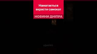 😒 На Поля, якийсь геній приніс під дім самокат Bolt і пиляв його болгаркою