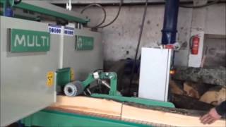 Horizontal Multi-Head Saw Machine(4 Head) │ Yatay Şerit Dilimleme Makinesi(4'lü) │FORM -  TEKNOLES