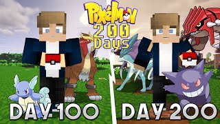 I Spent 200 DAYS In Minecraft Pixelmon! This Is What Happened...