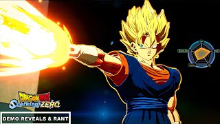 DRAGON BALL Sparking! Zero - NEW HIGH LEVEL DEMO GAMEPLAY REVEALS & RANT(W/UPDATES)