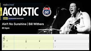 Rockschool Debut Guitar - Ain't No Sunshine - Bill Withers - Backing Track with vocal.