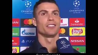 What Cristiano Ronaldo said about his Champions League hat-trick against Atletico