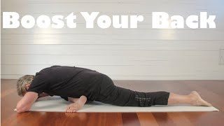 Yin yoga 50+: Boost your back with this 15-minute yin yoga fix