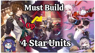 Top 5  Four Star Units Everyone One should build In Honkai Star Rail