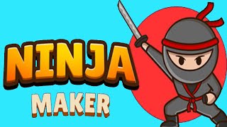 Ninja Maker Gameplay (No Commentary)