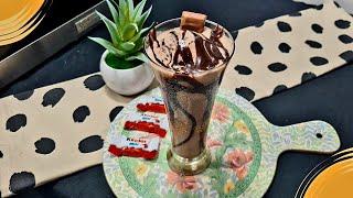 Kinder Mini Shake | Chocolate Shake | 2 Minutes Recipe