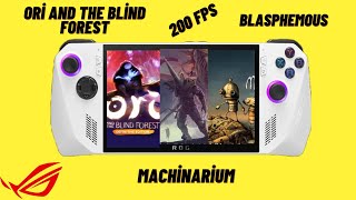 ASUS ROG ALLY | Ori and the Blind Forest | Blasphemous | Machinarium | Performans ve Batarya Testi