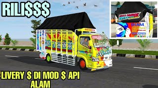 MOD BUSSID TERBARU $ CANTER $3 API ALAM HM LOMBOK DETAIL