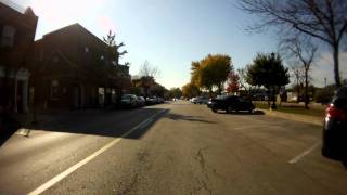 Cycling in Downtown Hinsdale, IL, V25