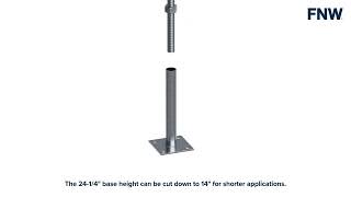 FNW® Adjustable Pipe Stands