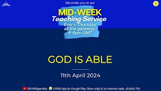 The Zoe-Life of God Manifesting In Us - 11th April 2024