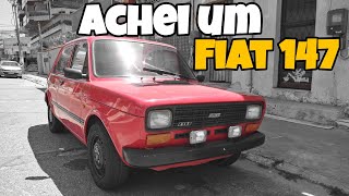 Novo Fiat 147 Filmei sem o Dono Saber 😜