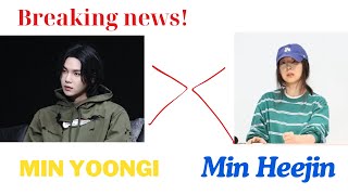 Breaking News: Min Heejin Mentioned in Suga (BTS) Incident #bts #Suga #btsnews #BTS latest updates