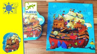 Puzzle Djeco Le bateau de Barberousse